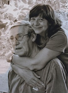 Lovis Wegner mit Ludmila, seiner 2. Frau