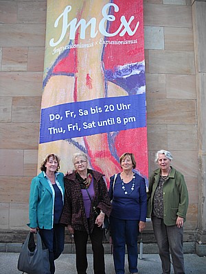 Petra Schier, Elfi Klepsch, Vera Hahn, Dr. Ursula Naumann (v.l.n.r)