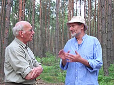 Peter Keibel und Uwe Tham im Gesprch